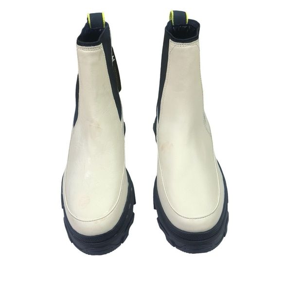 SOREL Brex™ Leather Chelsea Boots - Size 9.5 - Black / White - Picture 2 of 10